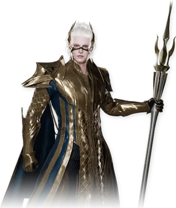 Official AION 2 Chanter character art: ornate gold robes and a tall staff.
